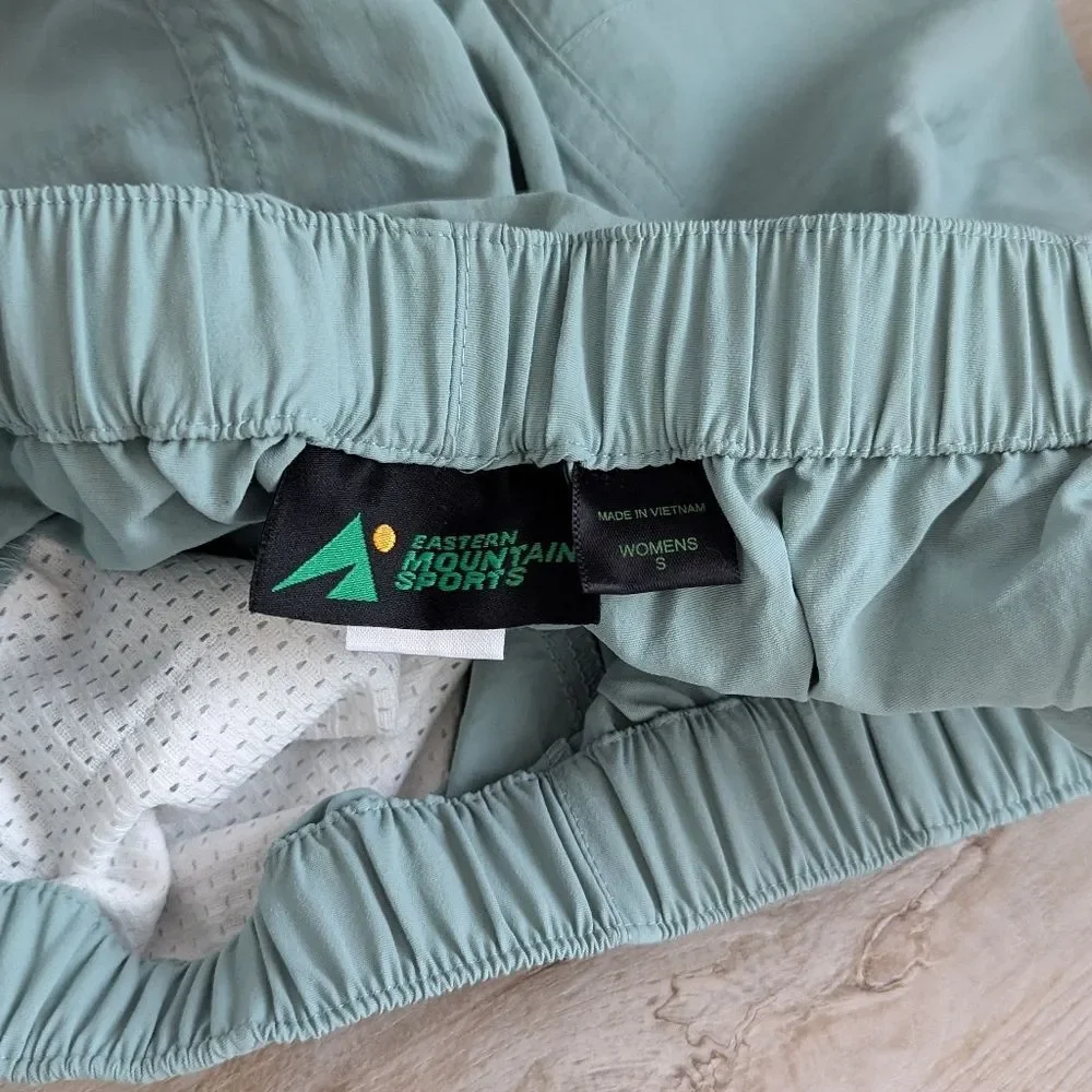 EMS Nylon Tech Shorts Light Green Women's Small